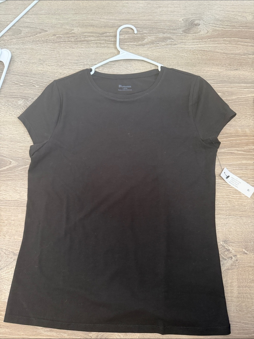 Everyday Black Crewneck Tee - Black -